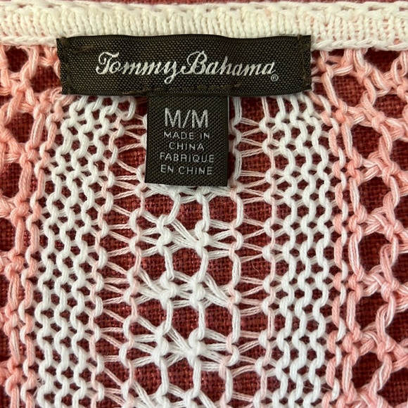 TOMMY BAHAMA BATHING SUIT COVER UP SIZE M - Picture 7 of 7